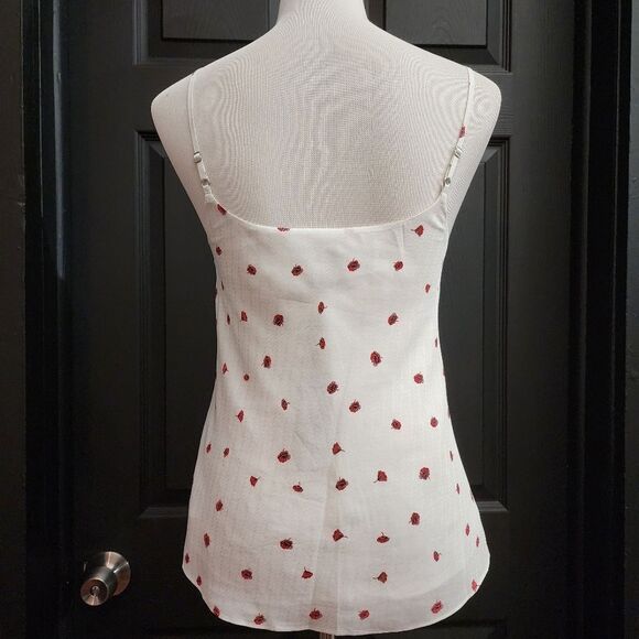 Rag & Bone 'Eva' Floral Camisole In White Floral - Picture 7 of 16